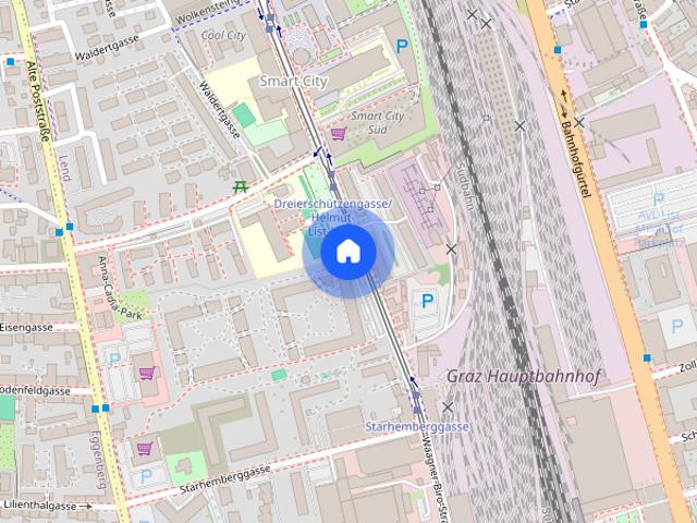 Balkonwohnung in der Smart City!