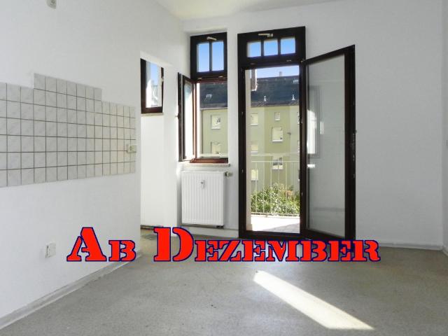 Balkonwohnung in Richtung Pohlitz