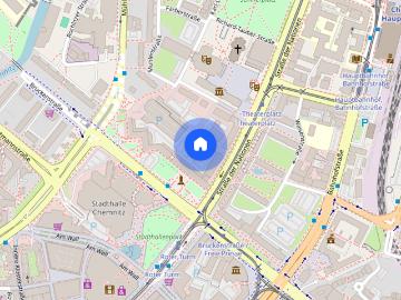 Balkon • 2 Raum Wohnung • Zentrum • Chemnitz • zur Miete • bald wieder frei