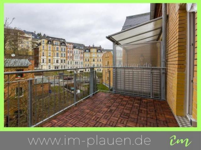 Balkon Badewanne Dusche Tageslichtbad | 2 Zimmer Wohnung Plauen Syratal