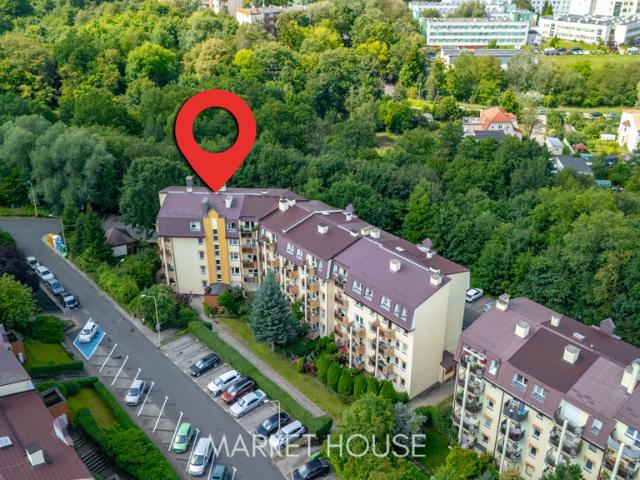 Balkon i ogródek! 57m