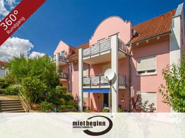 BALKON – WANNEN DUSCHBAD MIT FENSTER – ROLLOS – SCHÖN GELEGEN