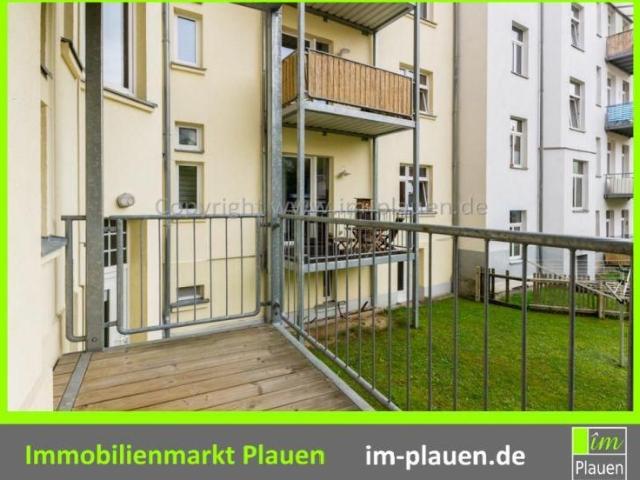 Balkon Tageslichtbad Badewanne Aufzug | 2 Zimmer Wohnung Plauen Seehaus