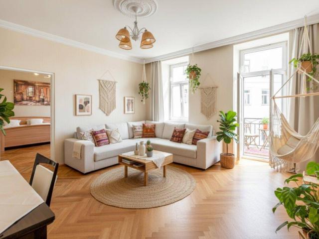 BALKONERRICHTUNG 14m2! Hofseitige 3 Zi. Altbauwohnung!