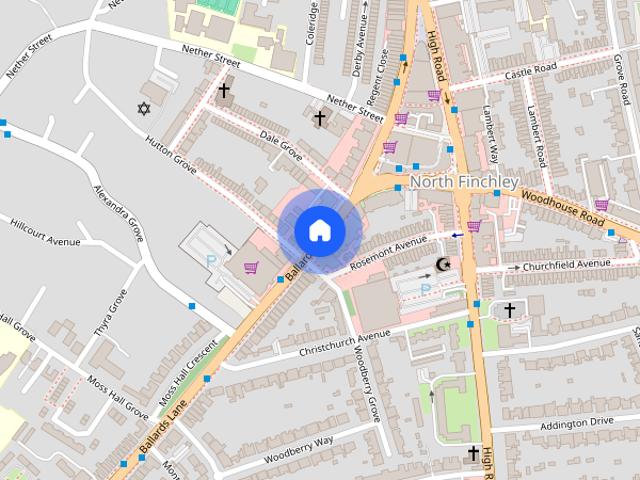Ballards Lane, North Finchley, London, N12