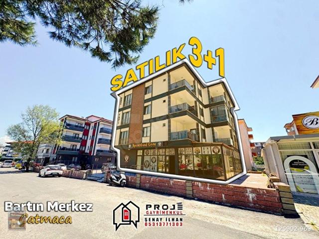 Bartın Merkez'de Sıfır, Ebeveyn Banyolu 3+1 Daire