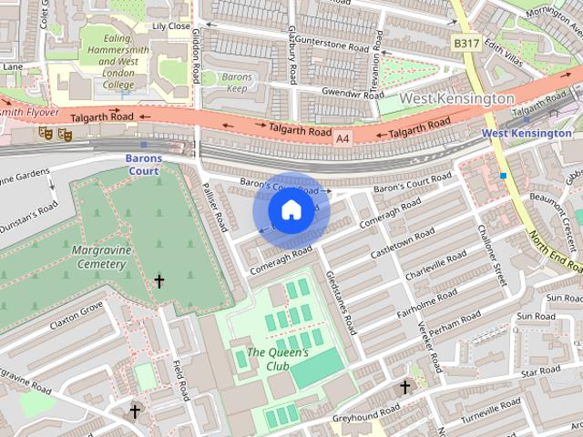 Barton Road, W14