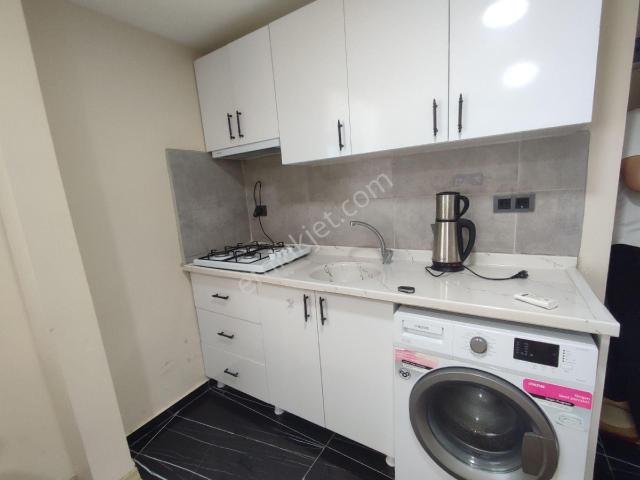 Baraj Yolu Civarında Kiralık Eşyalı Daire Geniş Oturumlu 1+1