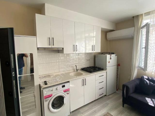 Baraj Yolunda Güvenlikli Sıfır Eşyalı 1+1 Kiralık Daire