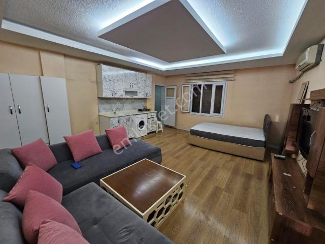 Baraj Yolunda 1+0 Tertemiz Eşyalı Kiralık Daire