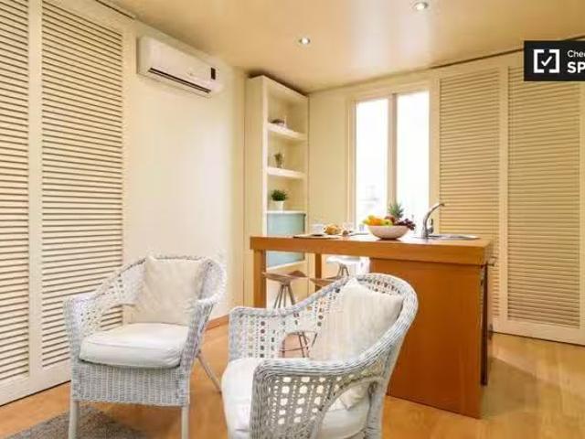 Bonito Apartamento de 1 dormitorio en alquiler en La Barceloneta