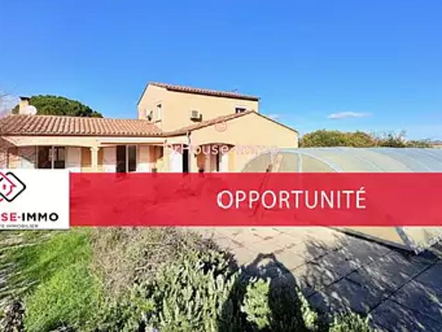 Barbaira 11800 Achat / Vente maison 6 pièces t6 piscine terrasse