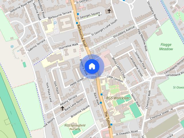 Barbourne Road, Worcester, Worcestershire, WR1