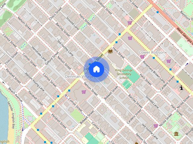 Barclay House 1 BR APT Rentals 1770 Barclay St Vancouver: VADA
