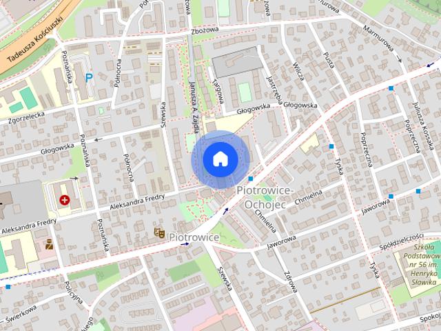 Bardzo ładna kawalerka z wydzieloną częścią sypialną! Katowice Ochojec, ul. Ziołowa