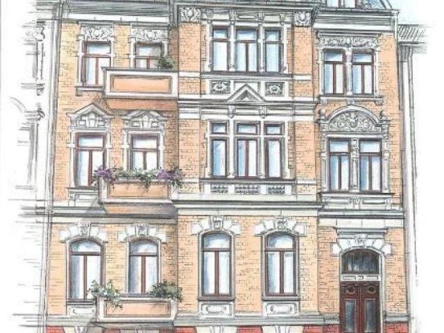 Bärenstr. 14, Wohnung 6 ~~~ Balkon, Badezimmer mit Eckbadewanne und Dusche, Gäste WC mit Fenster, Abstellraum, Keller