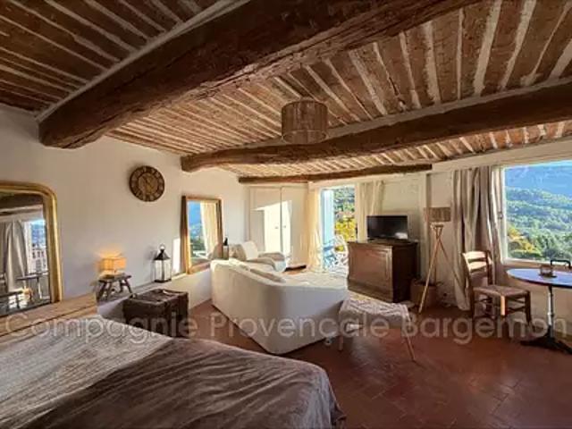Bargemon 83830 Achat / Vente appartement 1 pièce t1 terrasse