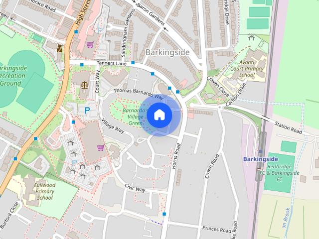 Barnado Garden Village, Barkingside, Ilford, IG6