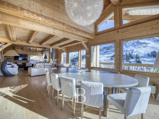 BARNES ARAVIS LE GRAND BORNAND CHALET PISCINE ET VUE PANORAMIQUE