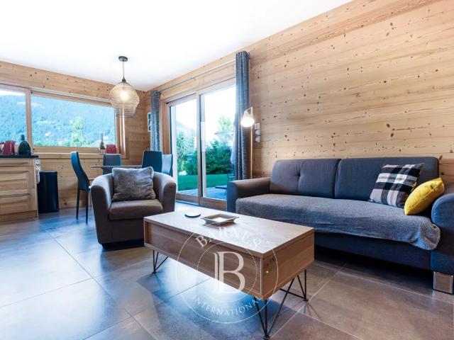 BARNES SAINT GERVAIS – LES CHATTRIX – CHALET CONTEMPORAIN – VUE MONT BLANC