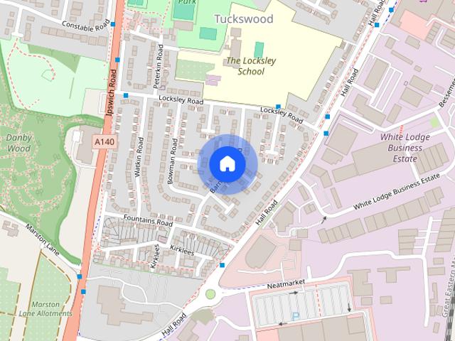 Barnesdale Road, Tuckswood, Norwich, NR4