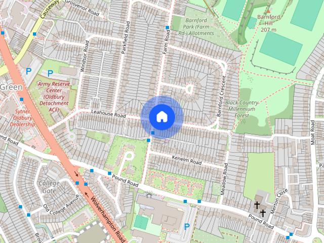 Barnford Crescent, Oldbury, B68