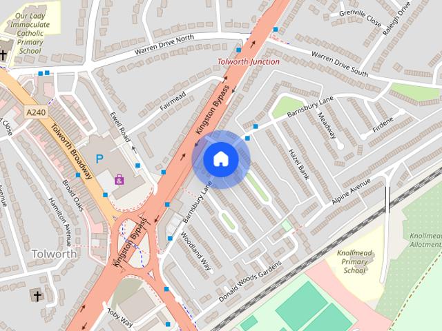 Barnsbury Lane, Tolworth, Surbiton, KT5