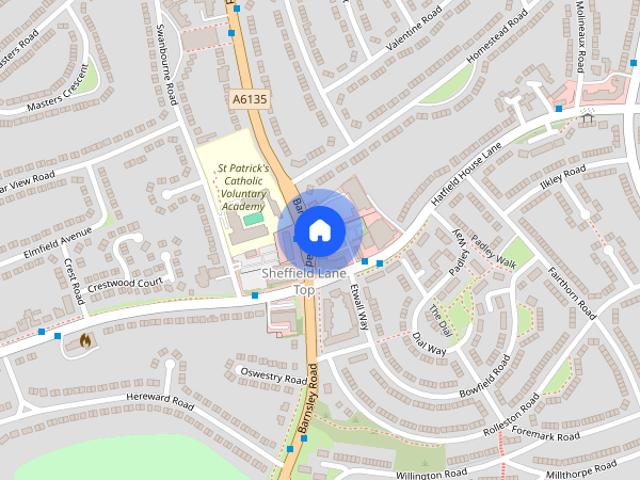 Barnsley Rd, Sheffield Lane Top, S5