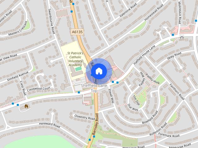Barnsley Rd, Sheffield Lane Top, S5