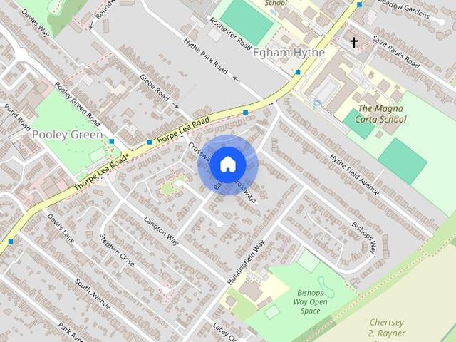 Barons Way, Egham, Surrey, TW20