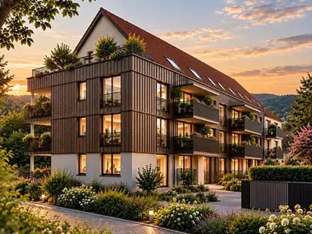 Barr 67140 Achat / Vente appartement 2 pièces t2 au dernier étage terrasse