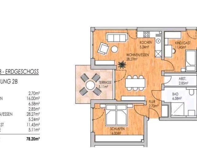 Barrierearme 3 Zimmer Erdgeschosswohnung mit eigenem Garten