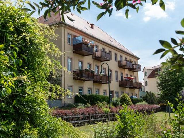 Barrierearme 2 Raum Wohnung mit Balkon und Aufzug in der Oschatzer Innenstadt