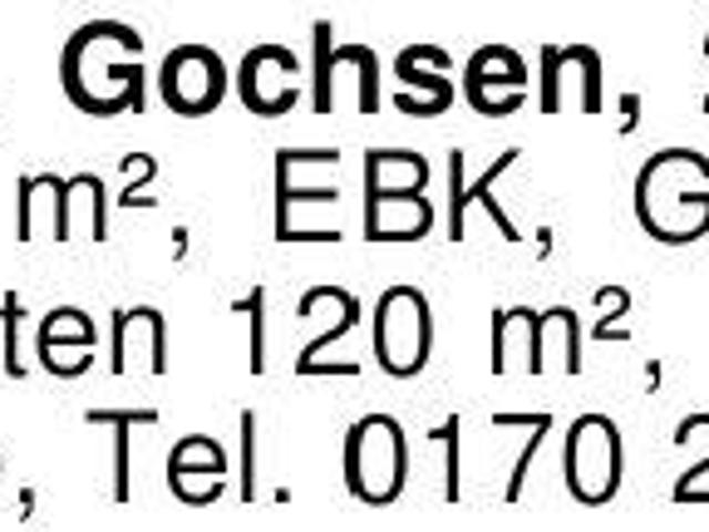 Barrierefrei, Gochsen, 2 1/2 Zi Neubau, 100 m², EBK, Garagenco