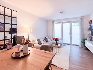 Barrierefreie, moderne 2 Zimmer Wohnung mit schöner Terrasse in unmittelbarer Uni Nähe