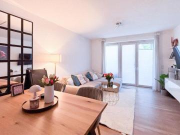 Barrierefreie, moderne 2 Zimmer Wohnung mit schöner Terrasse in unmittelbarer Uni Nähe