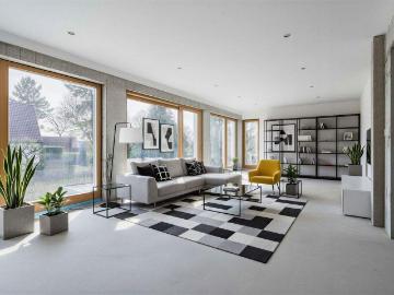 Barrierefreie Etagenwohnung mit Balkon