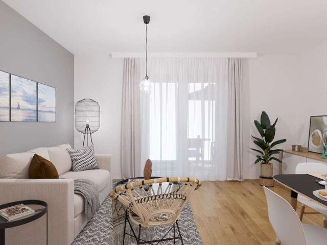 Barrierefreie Erdgeschosswohnung mit Terrasse und Garten