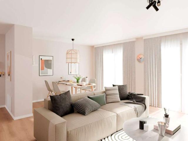 Barrierefreie Erdgeschosswohnung mit Terrasse und Gartenanteil zum Innenhof