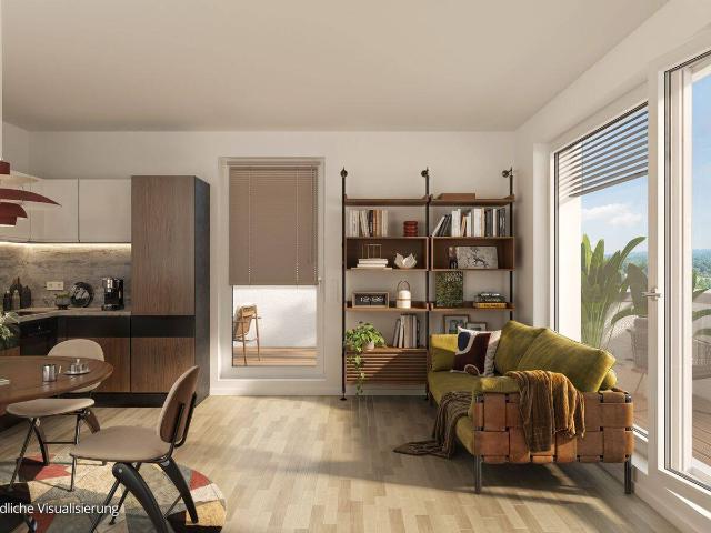 Barrierefreie und energieeffiziente 4 Zimmer Wohnung mit ca. 96 m² samt Badewanne, Dusche und Balkon