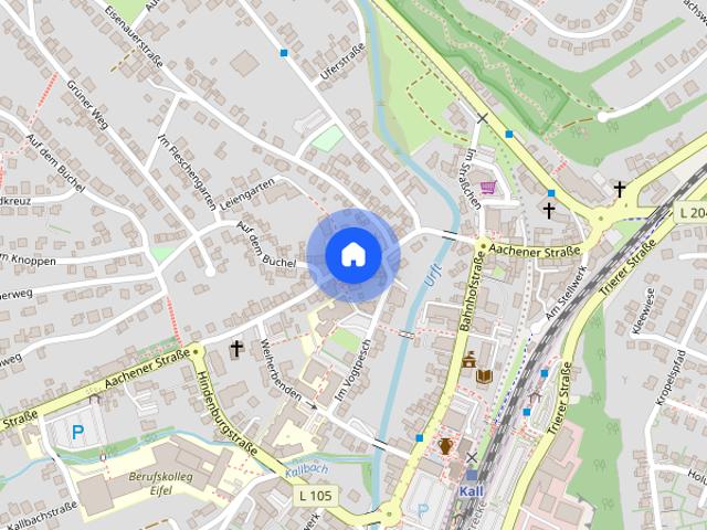 Barrierefreie Wohnung im Ortskern von 53925 Kall !