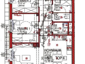 barrierefreie Wohnung in Groß Siegharts