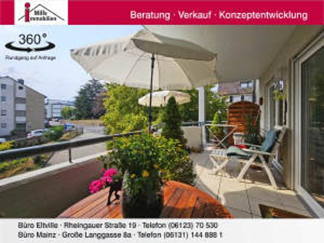 Barrierefreie Wohnung mit Aufzug, großem Balkon und Tiefgaragenstellplatz