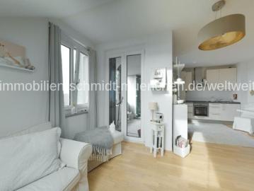 Moderne Dachgeschosswohnung mit Lift, Westloggia, TG Stellplatz & Fernblick in Haar