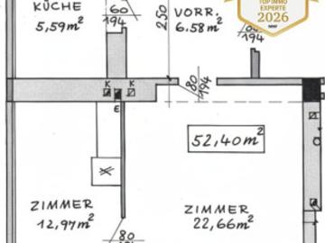 Barrierefreie 2 Zimmer Wohnung mit U Bahn Anbindung