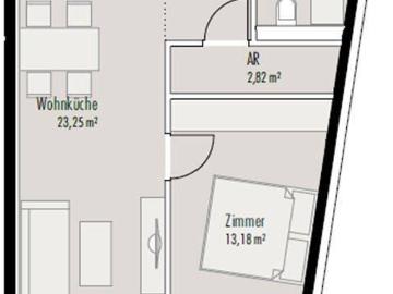 Barrierefreie 2 Zimmer Neubau Erdgeschosswohnung mit Terrasse und Garten in Kundl