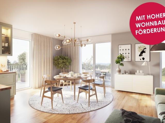 Barrierefreie 2 Zimmer Dachgeschosswohnung mit zwei Terrassen / Top B11