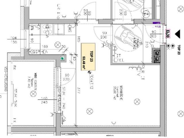 Barrierefreie 2 Zimmerwohnung im 2.OG mit Wintergarten