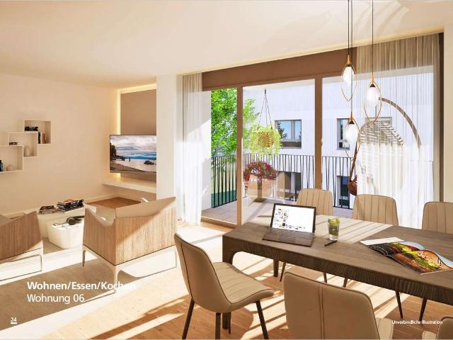 Barrierefreie 3 Zimmer Wohnung mit Balkon und Gäste WC