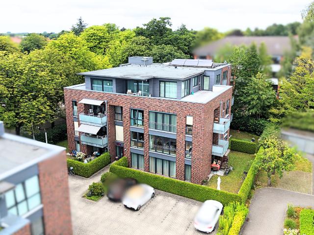 Barrierefreie 3 Zimmer Wohnung mit Balkon und Tiefgaragenstellplatz im Haareneschviertel